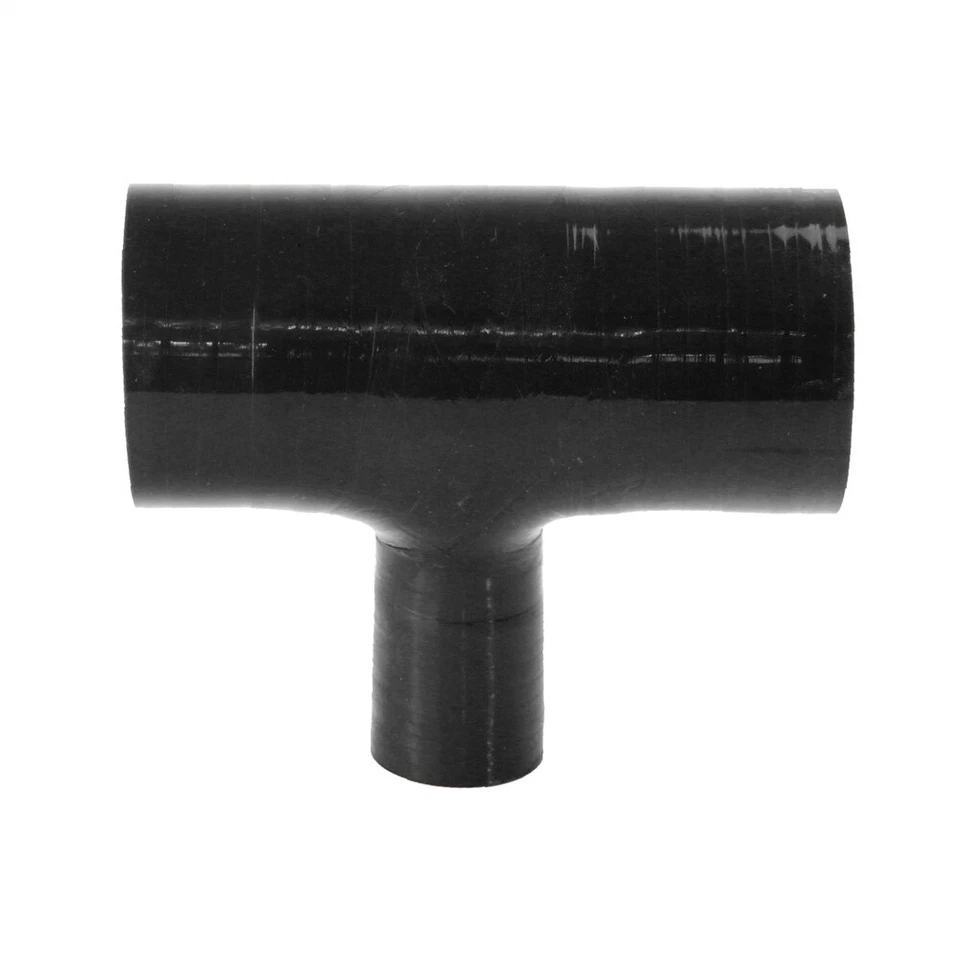 Silicone Hose Bend T-Piece 3 Way BOV Coupler ID 2.0" 51mm, Spout ID 1" 25mm BK  - Изображение 4 из 4