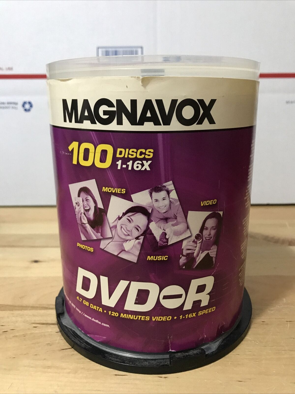 Magnavox DVD R 100 Disc Package Brand New!!