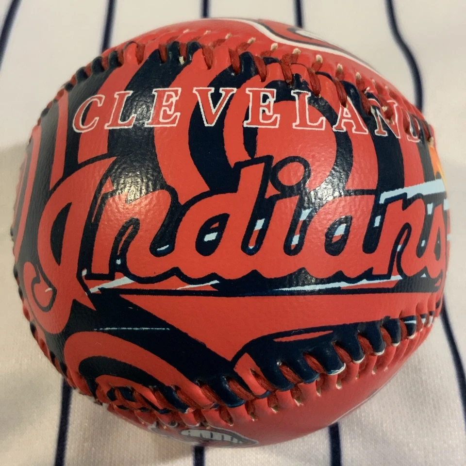 Cleveland Indians Fire Ball Play By Play 1999 Souvenir Baseball Ball - Image 4 of 4