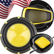 Audiotek 650Watts 6.5" 2-Way Car Audio Component Speakers System 6-1/2 Inches