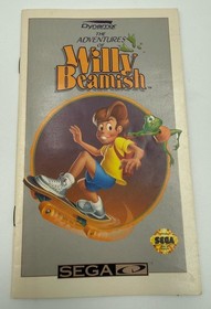 Adventures of Willy Beamish Sega CD Big Box Manual Disc No Reg Card