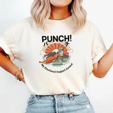 Punch the Monkey T-Shirt, Viral Macaque Meme Shirt