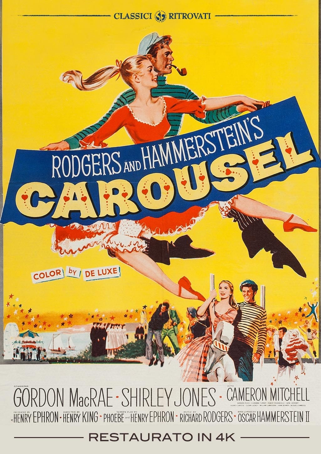 Carousel 4K UHD Blu-ray starring Cameron Mitchell Gordon Macrae Shirley Jones