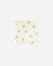 Quincy Mae Waffle Baby Blanket Butter Dots One Size Soft Cozy Accessory
