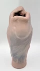 Vintage Van Briggle Lorelei Dusty Rose With Blue Mottling Mermaid/Siren Vase