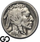 1924-S Buffalo Nickel *Key San Francisco Issue* VF+