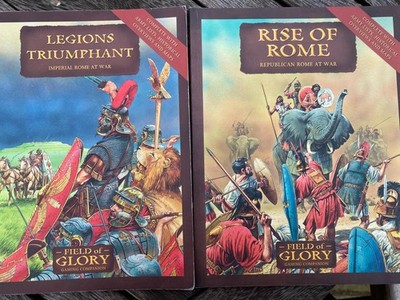 Field of Glory Gaming Companions Legions Triumphant & Rise of Rome at War