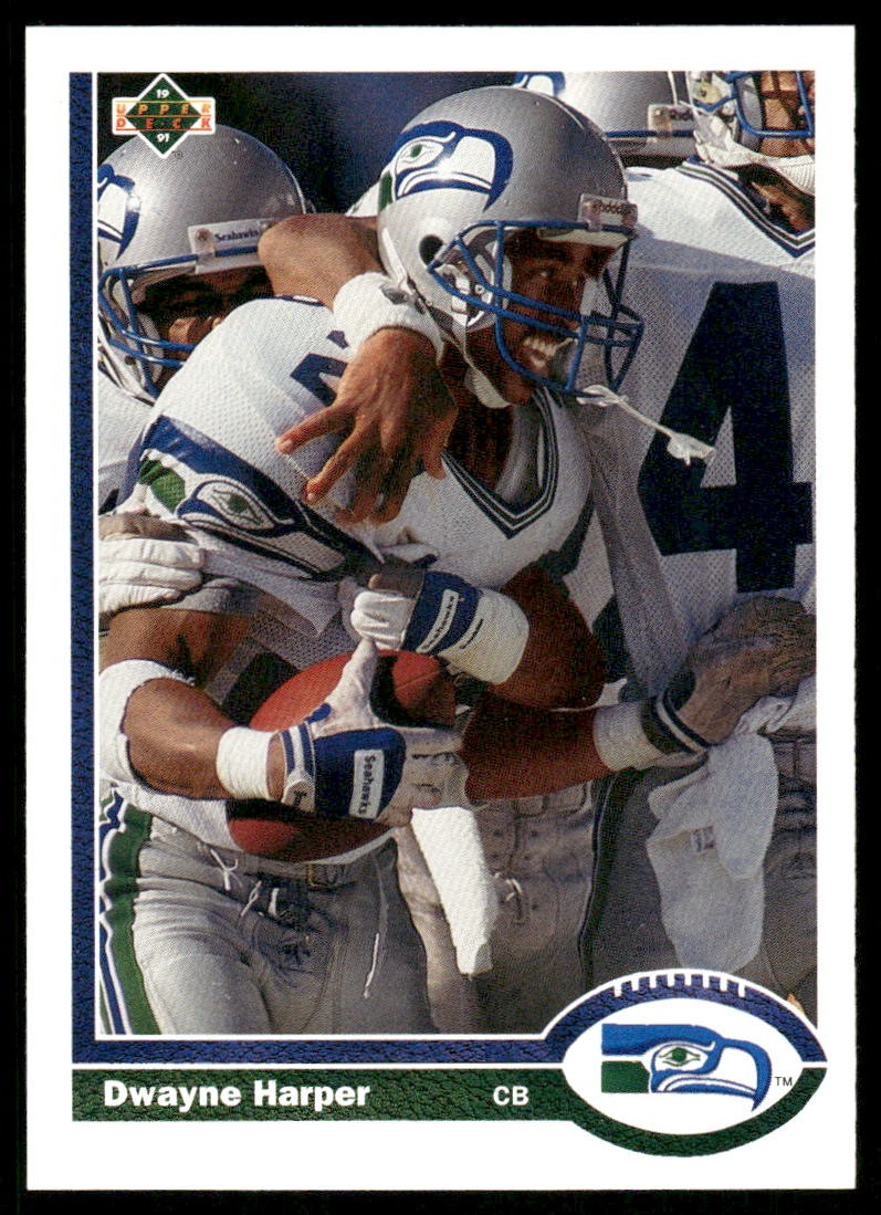 1991 Upper Deck Dwayne Harper Rookie