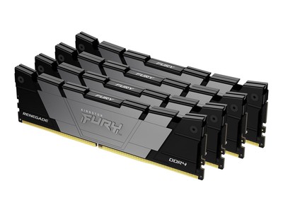 Kingston FURY Renegade DDR4 kit 32 GB: 4 x 8 GB DIMM KF436C16RB2K4/32