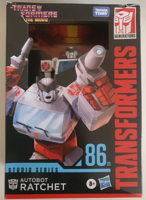 Transformers Studio Series 86 The Movie SS86-23 Autobot Ratchet Hasbro Brandneu