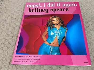 SMF15 NOTEN, BRITNEY SPEARS : OOPS!... i DIT IT AGAIN