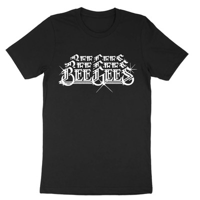 Popular Bee Gees - Band Logo Black Unisex Short Sleeve All Size T-Shirt