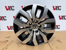 1x Alufelge 17 Zoll 8.0" 5x120 49ET Glanz 2H0601025T VW Amarok Caravelle