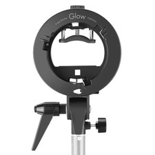 Glow S-type Bowens Mount Bracket for Speedlites and Flash