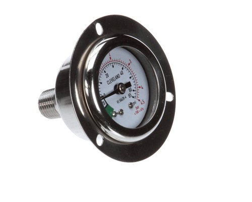 Cleveland Press Gauge; Back Mount KE50429-6 - Free Shipping + Geniune OEM - Picture 1 of 4