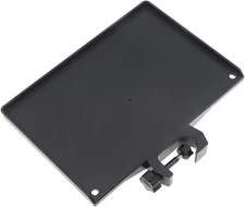 Microphone Stand Tray Clamp On Firm Rack Tray Holder with 4.5 Pound Weight C...