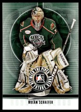2008-09 In The Game Between Pipes Nolan Schaefer Houston Aeros #36