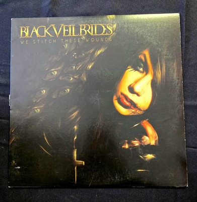Send An Offer! Black Veil Brides We Stitch These Wounds LP Red Vinyl 12''