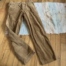Polo Ralph Lauren pants boys 12 corduroy brown Tan straight leg preppy classic