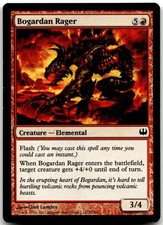 MTG Bogardan Rager C Duel Decks: Knights vs. Dragons 57 LP