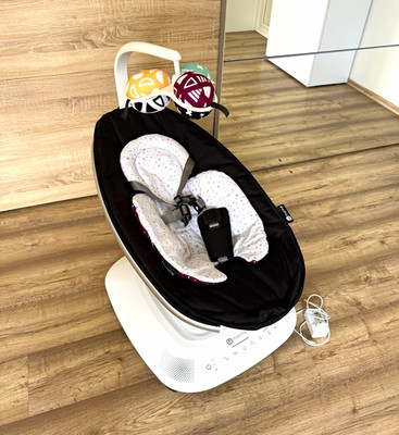 4moms elektrische Babywippe + neuegeborenen-Einsatzkissen