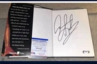 PSA DNA DENNIS RODMAN SIGNED BASKETBALL BOOK