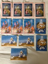 12 Assorted Vintage Hallmark Christmas Cards - Nativity, Shepherds, Reindeer