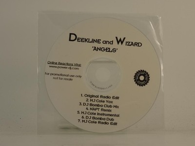 DEEKLINE AND WIZARD ANGELS (POWER-DJ) (H1) 7 Track Promo CD Single including Pla