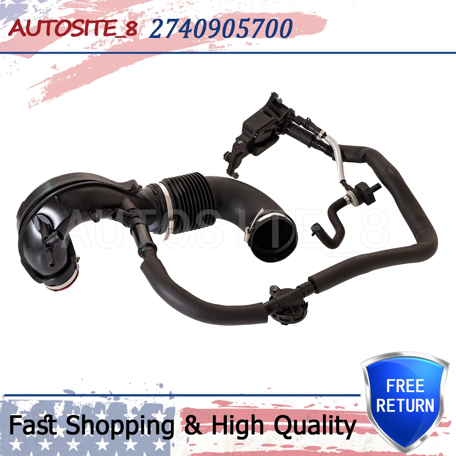 Intake Line Crankcase 2740905700 Breather Blement For Benz W213 X218 S205 M274