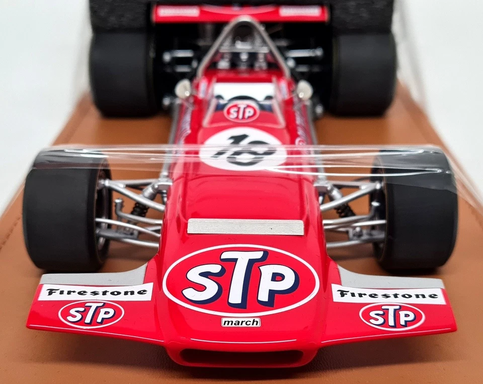 Technomodel 1/18 March 701 Spanish GP 1970 Mario Andretti #18 Resin Model F1 Car - Image 4 of 4