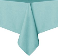 Rectangle Tablecloth - 60 x 102 Inch - Stain and Wrinkle Resistant Washable P...