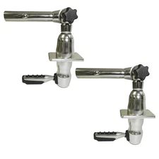 TACO Marine Grand Slam 280 Outrigger Pole Mounts PAIR for 20-36ft Fishing Boat