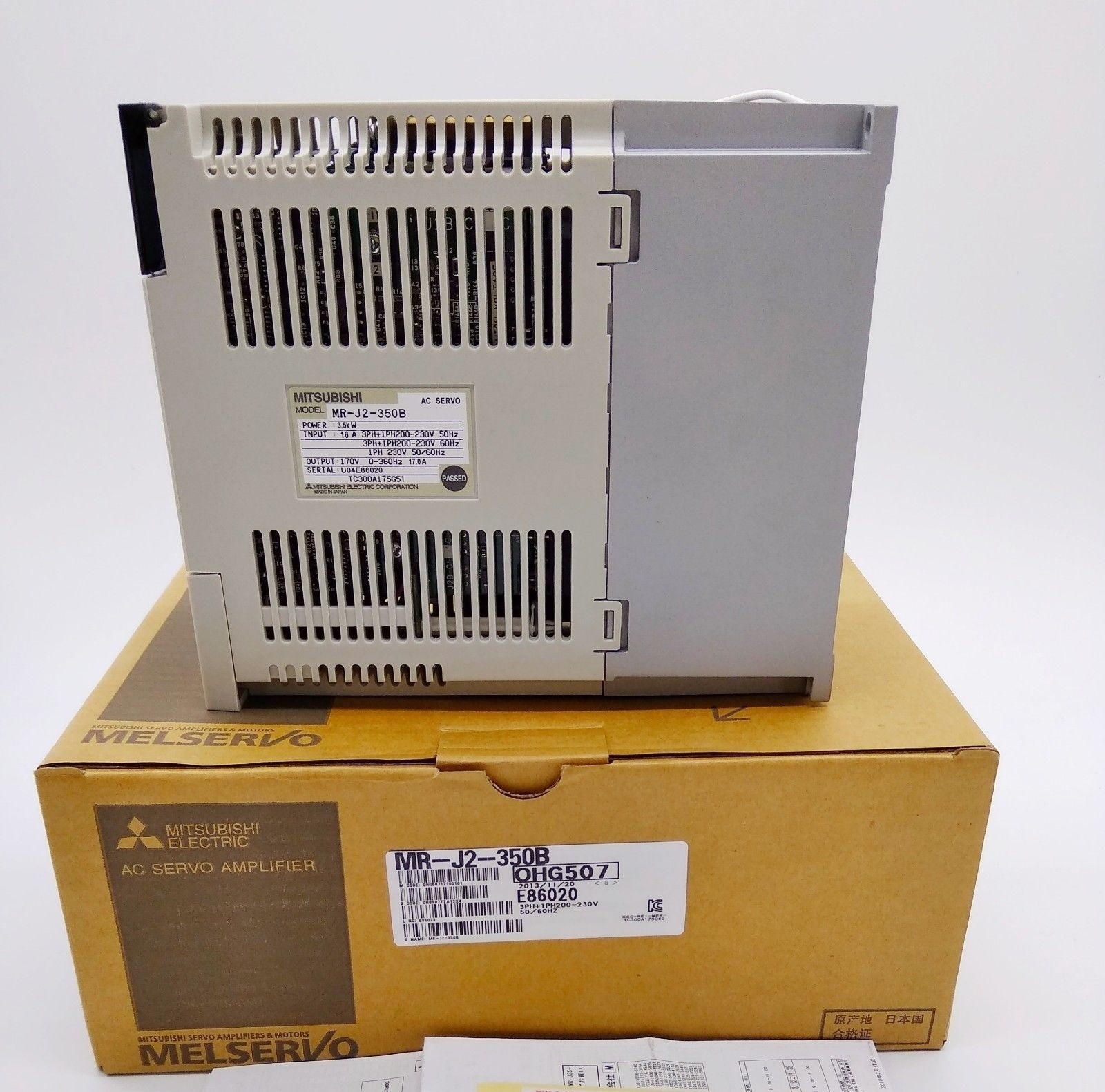 1* Servo Drive MR-J2-350B New In Box MRJ2350B Free Expedited Shipping #am