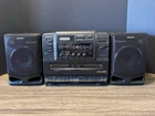 *READ* Vintage Sony CFD-540 Stereo Cassette Cd Player Radio Boombox 1990s Tested