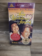Four Weddings and a Funeral VHS 1993 New and Sealed Hugh Grant Andie MacDowell