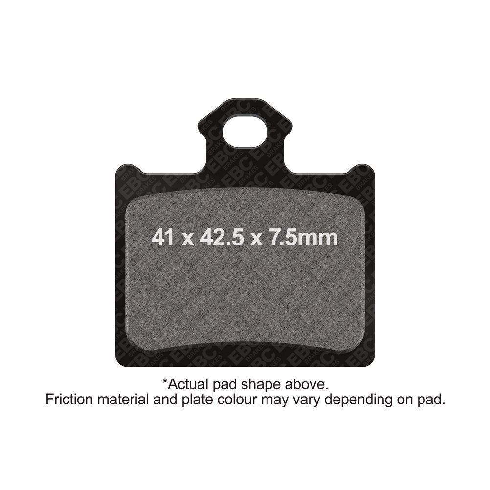 EBC Motorcycle TT Brake Pads Rear Right KTM 85 SX SW 17""/14"" 2011