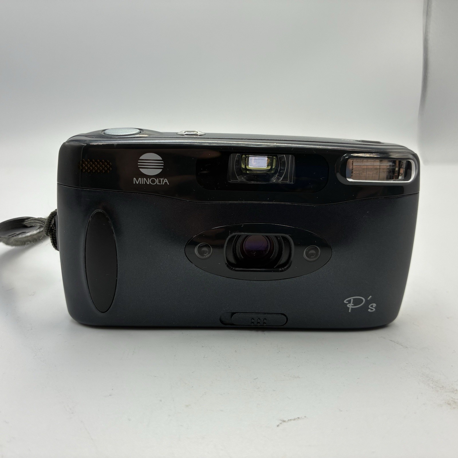 [TOP MINT]MINOLTA P's PS Point & Shoot Navy 35mm Film Camera ready to shoot!