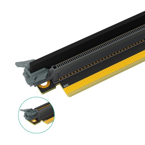 1U Computer PCIE X16 to X16 Raiser Card Adapter PCIExpress Reverse Connection - Afbeelding 4 van 8