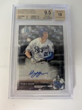 2017 Bowman Chrome #CPA-ROH Ryan O'Hearn Prospect Autographs