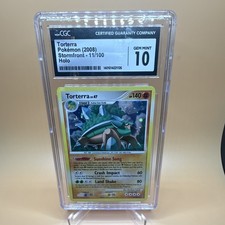 CGC Gem Mint 10 Torterra Holo Stormfront 11/100 2008 English Pokemon on eBay