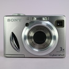 Sony Digital Camera Cybershot DSC-W5 5.1MP Silver Tested