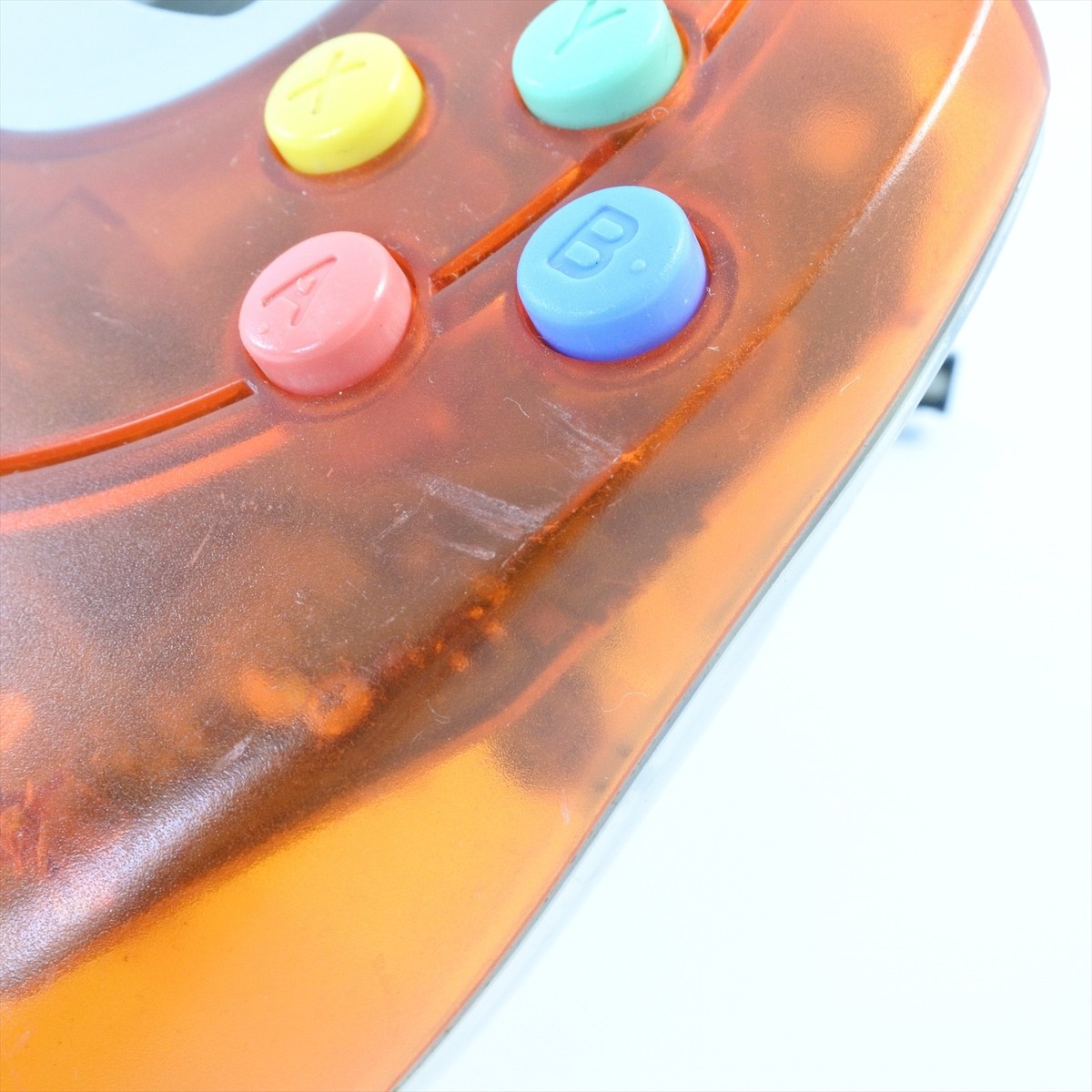SEGA Dreamcast Official Controller HKT-7700 | Clear Orange | Wired
