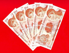 5x Honduras 1 Lempira 2014 P 96 UNC