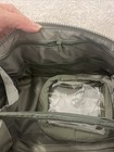 Olive Green Quilted Makeup Travel Bag 12 Inches Long NWT - Free Lipbalm Lip Balm — photo 5