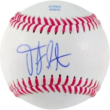 DJ Peterson Signed Baseball Seattle Mariners White Sox Reds Autograph Proof Auto