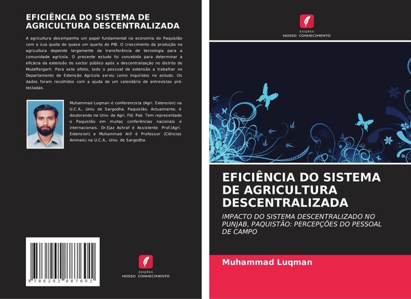 Muhammad Luqman | EficiÊNcia DO Sistema DE Agricultura Descentralizada | Buch-image