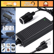 180W AC to DC Power Converter, 110V-240V to 12V/15A Adapter for Car Devices, 7.2