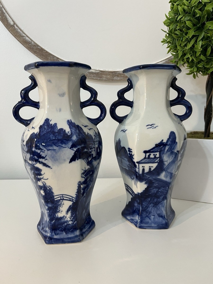 Chinese Antique Porcelain Blue/ White Vaces | eBay