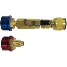 Compact R134a Valve Core Remover - Brass Steel
