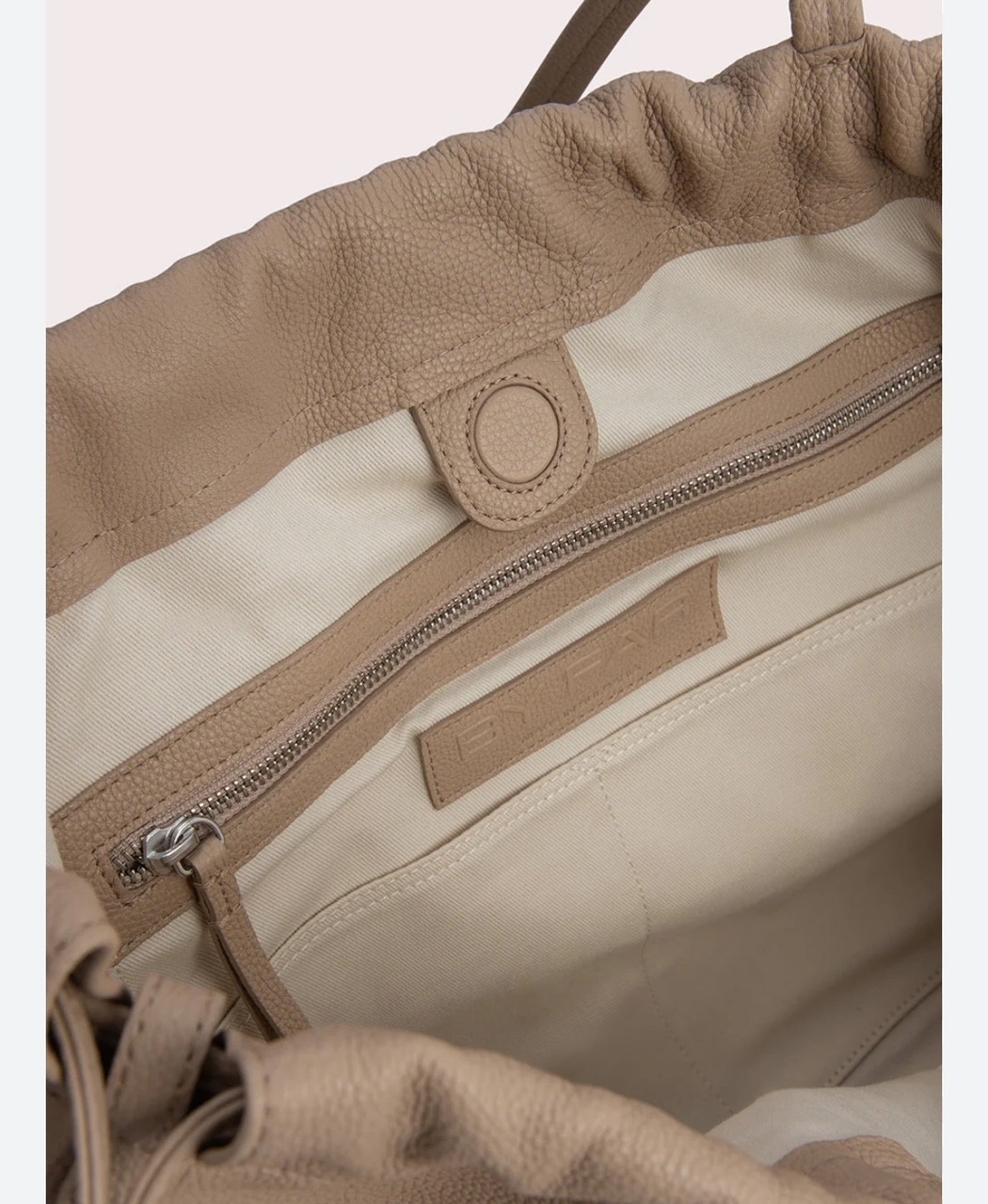 BY FAR Oslo bag beige /taupe /top quality small grain calf leather / RRP 690 USD image 3